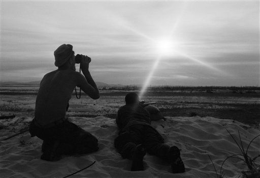 1968: US Marine Snipers